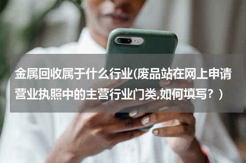 金属回收属于什么行业(废品站在网上申请营业执照中的主营行业门类,如何填写？)