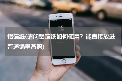 铝箔纸(请问铝箔纸如何使用？能直接放进普通锅里蒸吗)