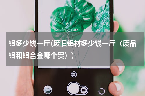 铝多少钱一斤(废旧铝材多少钱一斤（废品铝和铝合金哪个贵）)