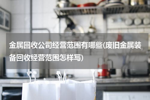 金属回收公司经营范围有哪些(废旧金属装备回收经营范围怎样写)