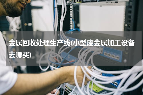 金属回收处理生产线(小型废金属加工设备去哪买)