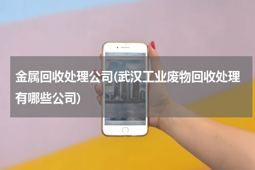 金属回收处理公司(武汉工业废物回收处理有哪些公司)