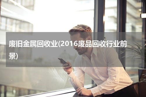 废旧金属回收业(2016废品回收行业前景)