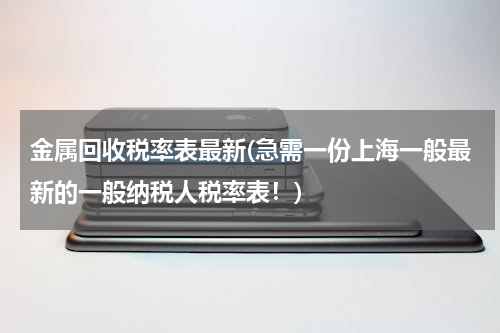 金属回收税率表最新(急需一份上海一般最新的一般纳税人税率表！)