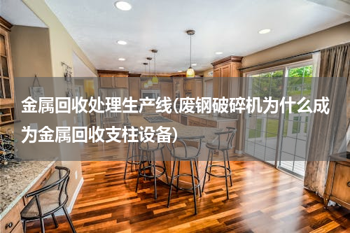 金属回收处理生产线(废钢破碎机为什么成为金属回收支柱设备)