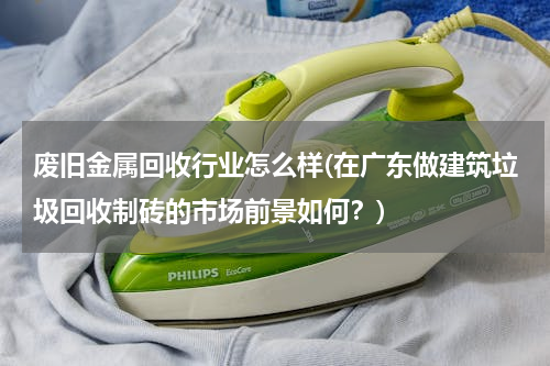废旧金属回收行业怎么样(在广东做建筑垃圾回收制砖的市场前景如何？)