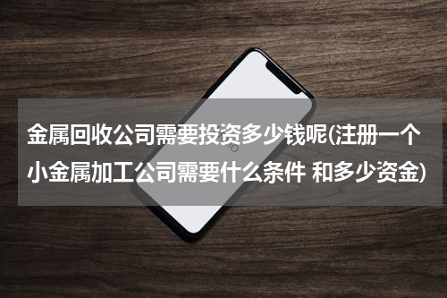 金属回收公司需要投资多少钱呢(注册一个小金属加工公司需要什么条件 和多少资金)