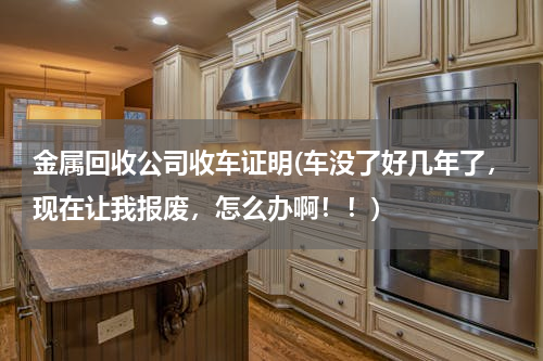 金属回收公司收车证明(车没了好几年了，现在让我报废，怎么办啊！！)