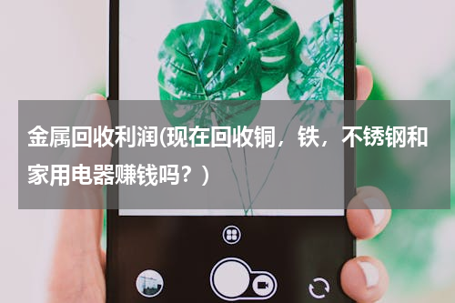 金属回收利润(现在回收铜，铁，不锈钢和家用电器赚钱吗？)