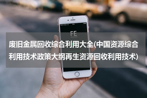 废旧金属回收综合利用大全(中国资源综合利用技术政策大纲再生资源回收利用技术)