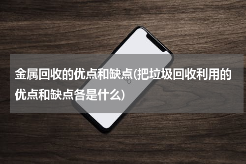金属回收的优点和缺点(把垃圾回收利用的优点和缺点各是什么)