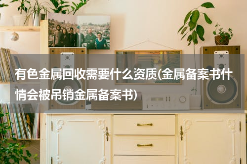 有色金属回收需要什么资质(金属备案书什情会被吊销金属备案书)