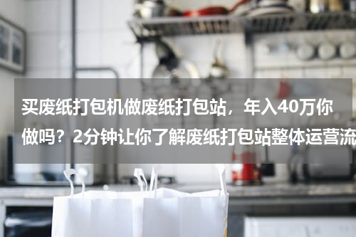 买废纸打包机做废纸打包站，年入40万你做吗？2分钟让你了解废纸打包站整体运营流程与利润。#废纸打包机 #废纸打包站 #废纸回收